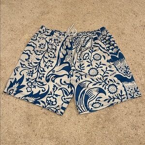 🌊HAWAII SAGO STUDIO OCEAN BLUE RARE SHORTS SZ MEDIUM